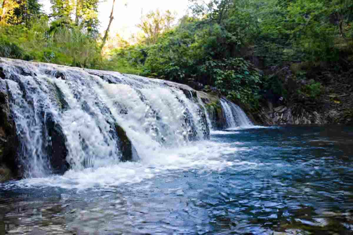 le cascatelle di sarnano come appaiono oggi