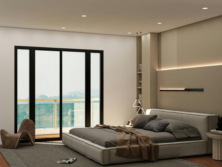 camera da letto moderna