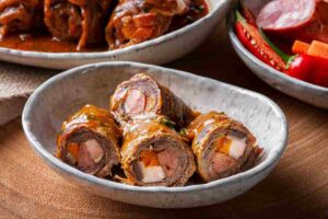 rollè di carne al pomodoro